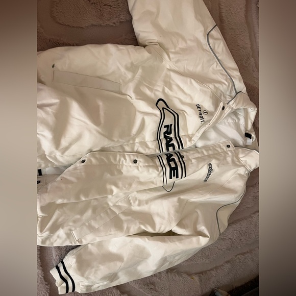 White Racing Jacket - Picture 1 of 1